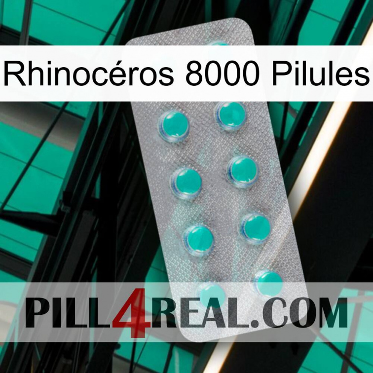 Rhinocéros 8000 Pilules 28